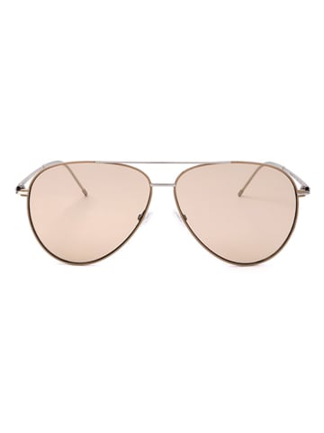 Hugo Boss Damen-Sonnenbrille in Hellbraun/ Silber
