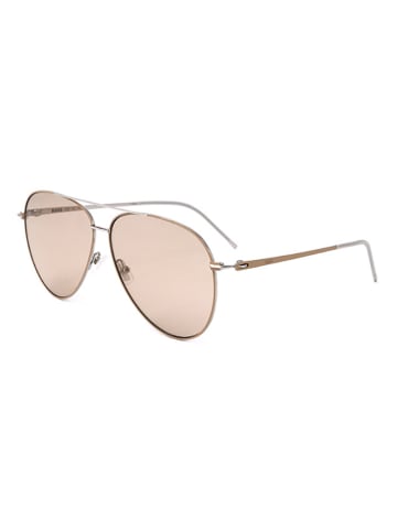 Hugo Boss Damen-Sonnenbrille in Hellbraun/ Silber