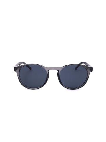 Hugo Boss Męskie okulary przeciwsłoneczne w kolorze granatowo-szarym