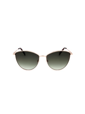 Longchamp Dameszonnebril goudkleurig/groen