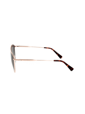 Longchamp Damskie okulary przeciwsłoneczne w kolorze złoto-zielonym