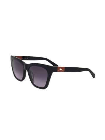 Longchamp Damen-Sonnenbrille in Schwarz/ Dunkelblau
