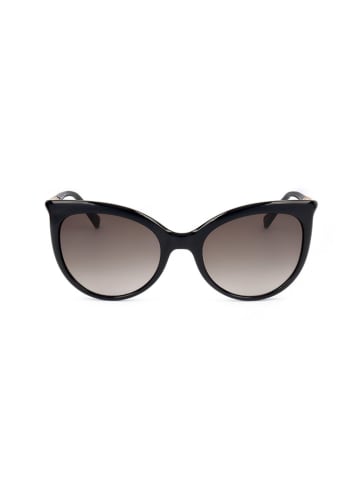 Longchamp Damskie okulary przeciwsłoneczne w kolorze jasnobrązowo-czarnym