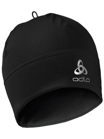 Odlo Funkcyjna czapka beanie "Polyknit Warm Eco" w kolorze czarnym