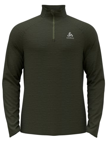 Odlo Hardloopshirt "Run Easy" donkergroen