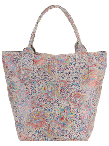 Mia Tomazzi Leren schoudertas meerkleurig - (B)30 x (H)35 x (D)18 cm