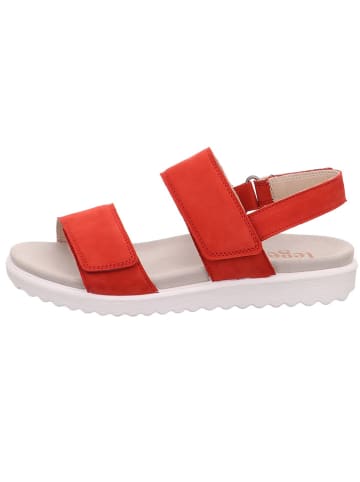 Legero Skórzane sandały "Savona" w kolorze czerwonym