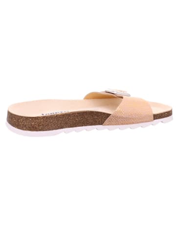 Legero Leren slippers "Clear" beige