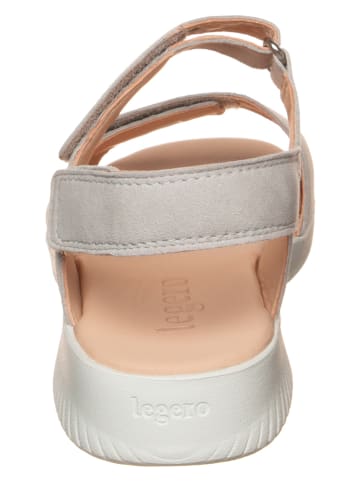 Legero Skórzane sandały "Fantastic" w kolorze szarym