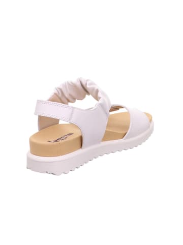 Legero Skórzane sandały "Move" w kolorze białym