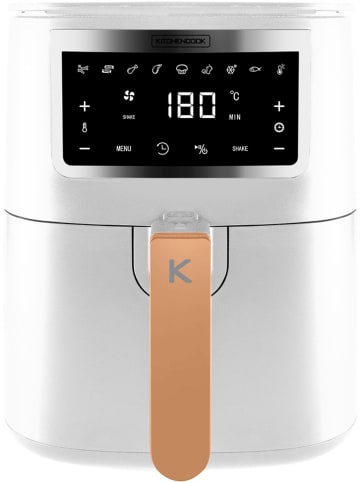 KITCHENCOOK Heißluftfritteuse in Weiß - 4 l