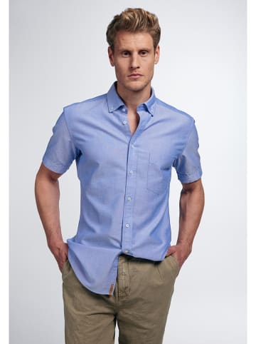 Eterna Koszula - Slim fit - w kolorze niebieskim
