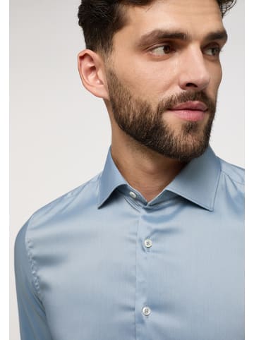 Eterna Koszula - Slim fit - w kolorze błękitnym