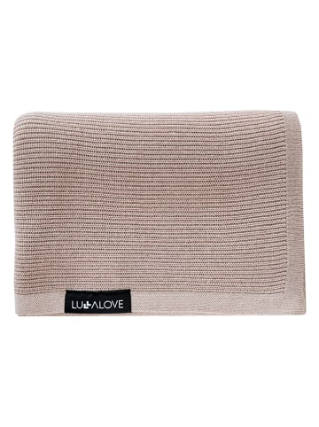 Lullalove Kocyk w kolorze beżowym do przewijania