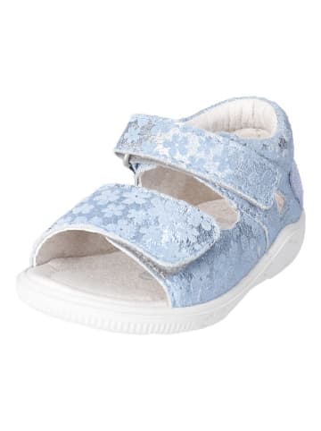 PEPINO Skórzane sandały "Taya" w kolorze błękitnym
