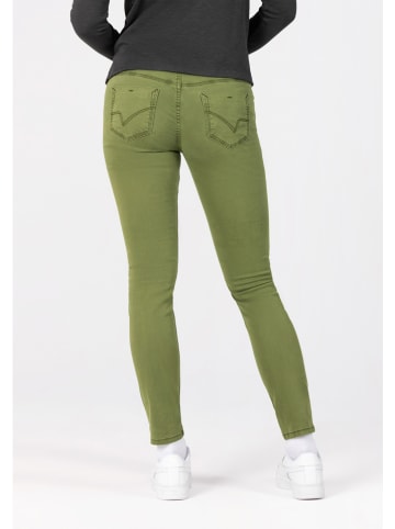 Timezone Spodnie "Aleena" w kolorze zielonym