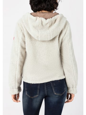 Timezone Fleecejacke in Beige