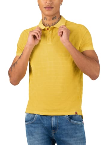 Timezone Poloshirt geel