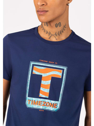 Timezone Shirt in Blau