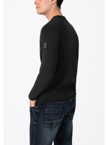 Timezone Longsleeve in Schwarz