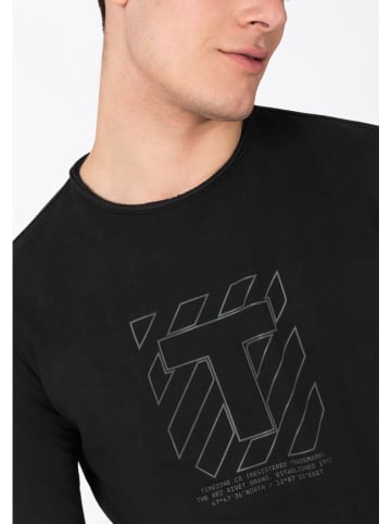 Timezone Longsleeve in Schwarz