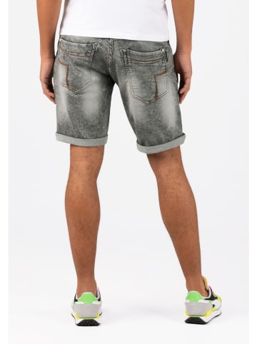 Timezone Szorty dżinsowe "Scotty" - Slim fit - w kolorze szarym