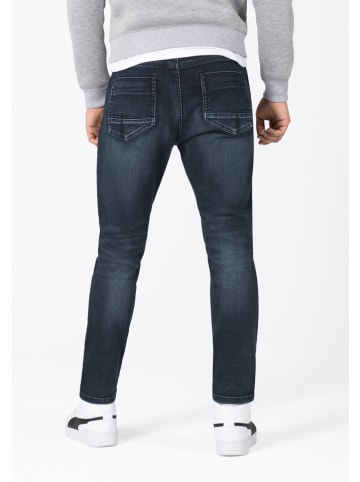 Timezone Spijkerbroek "Fin" - slim fit - donkerblauw