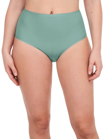 Chantelle Pełne figi high waist w kolorze turkusowym