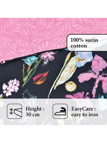 CXL by Christian Lacroix Satin-Spannbettlaken in Rosa