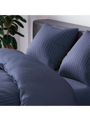 CXL by Christian Lacroix Satin-Bettwäsche-Set in Dunkelblau