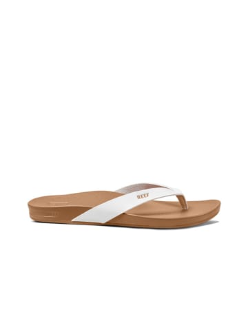 Reef Teenslippers "Cushion Court" wit