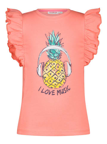 Topo Shirt "Pineapple" lichtroze