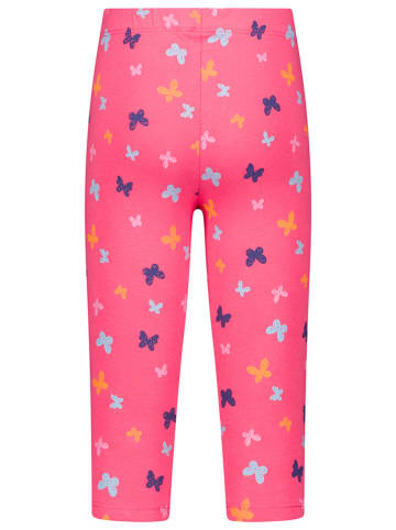 Topo Capri-Leggings "Butterfly" in Pink