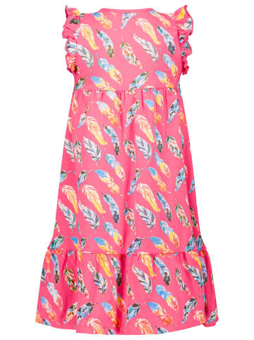 Topo Sukienka "Feather" w kolorze różowym