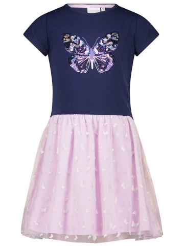 Topo Sukienka "Butterfly" w kolorze granatowo-fioletowym
