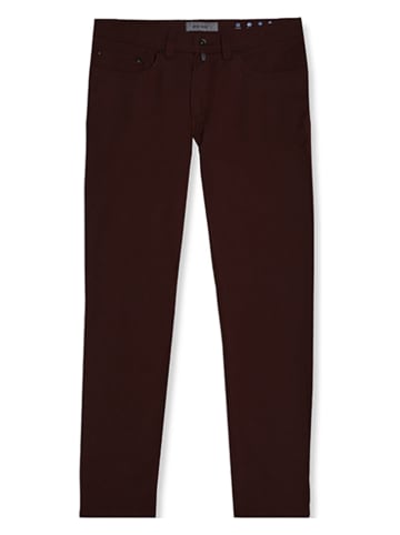 Pierre Cardin Spodnie - Tapered fit - w kolorze brązowym