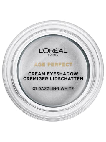 L'Oréal Paris Oogschaduw "Age Perfect - 01 Dazzling White", 4 ml