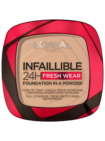 L'Oréal Paris Puder "Infaillible Fresh Wear - 130 True Beige" - 9 g