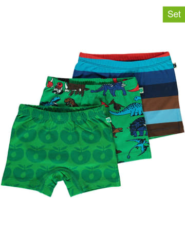 Småfolk 3-delige set: boxershorts meerkleurig