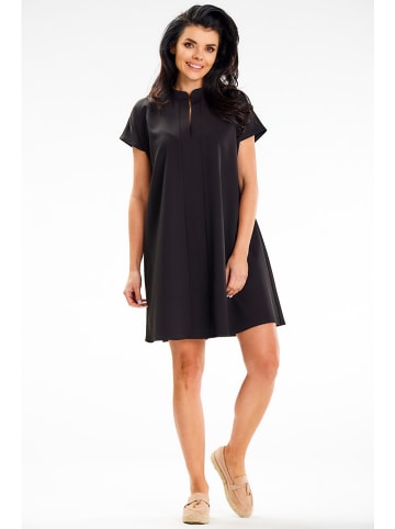 Awama Kleid in Schwarz