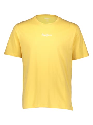 Pepe Jeans Koszulka w kolorze żółtym