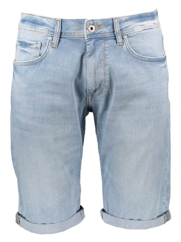 Pepe Jeans Szorty dżinsowe w kolorze błękitnym