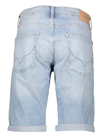 Pepe Jeans Szorty dżinsowe w kolorze błękitnym