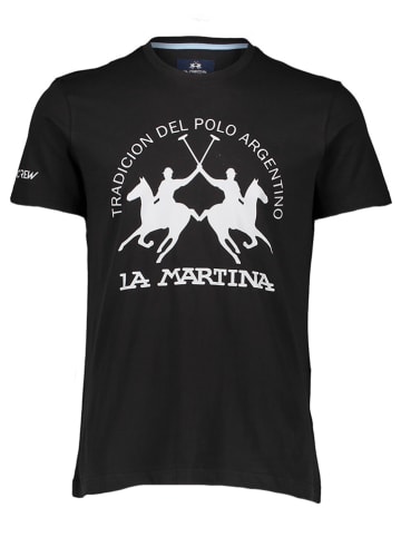 La Martina Shirt in Schwarz