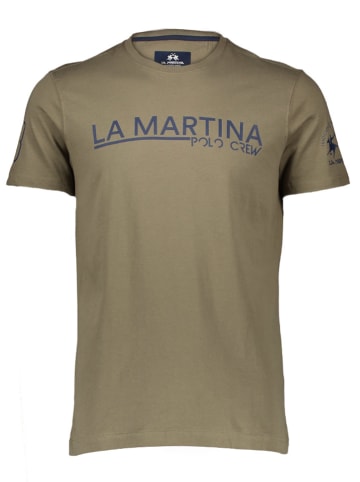 La Martina Koszulka w kolorze khaki