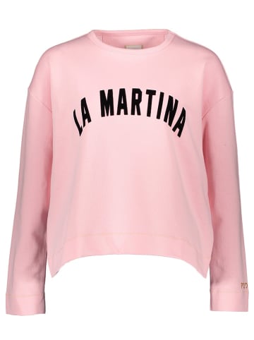 La Martina Bluza w kolorze jasnoróżowym