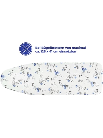 Wenko Bügeltischbezug "Maximex" in Creme/ Rosa - (L)126 x (B)41 cm