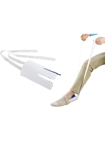Wenko Sokkenaantrekhulp wit - (L)24 x (B)12,5 cm