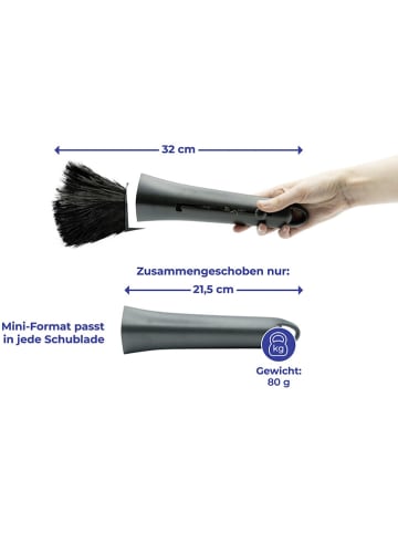 Wenko Plumeau zwart - (H)32 cm
