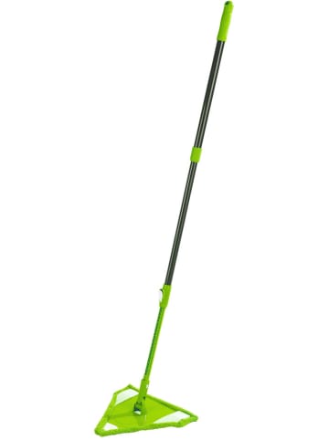 Wenko Driehoekige mop groen - (B)31 x (H)160 x (D)27 cm